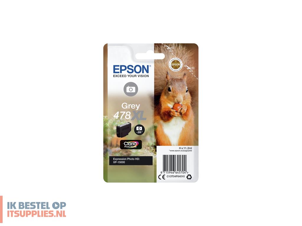 5343933-epson_squirrel_478xl_inktcartridge_1_stuks_origineel_hoog_xl_rendement_grijs