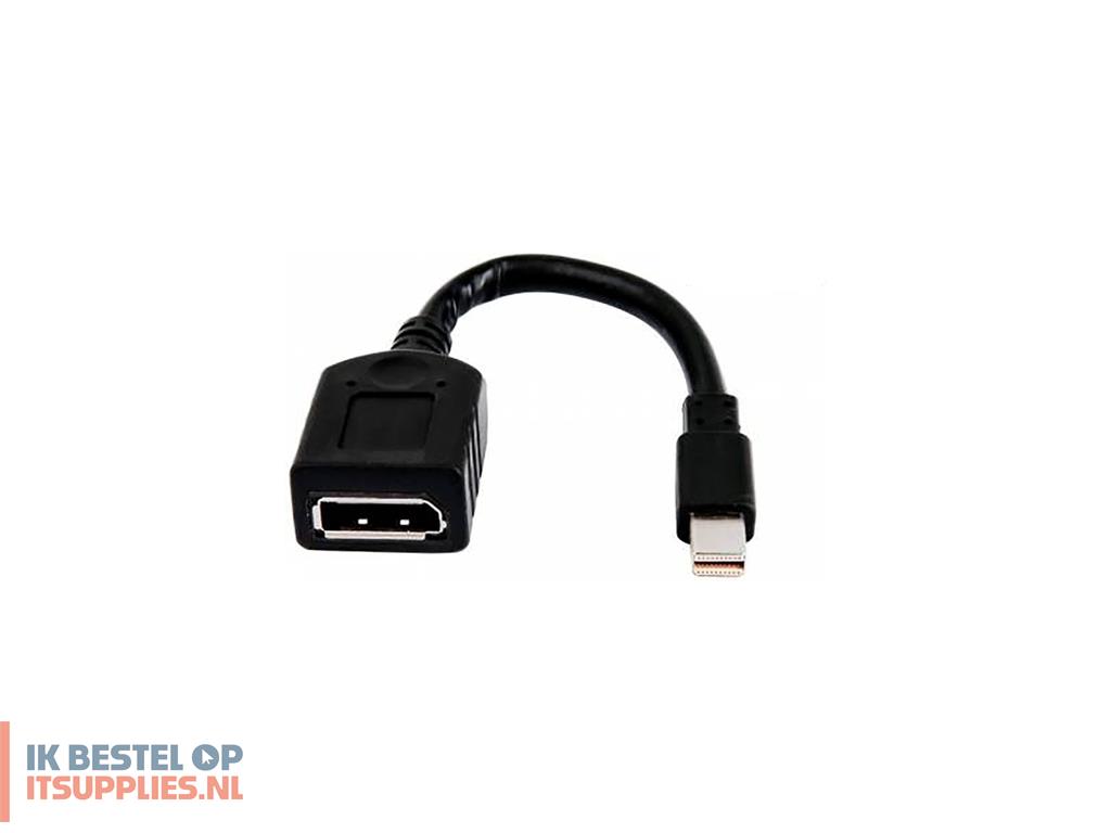 2329730-hp_single_minidp-to-dp_adapter_cable_displayport_mini_displayport_zwart