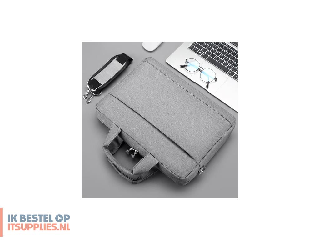 3145931-estuff_glb201622_laptoptas_39-6_cm_156_tas_met_bovensluiting_grijs