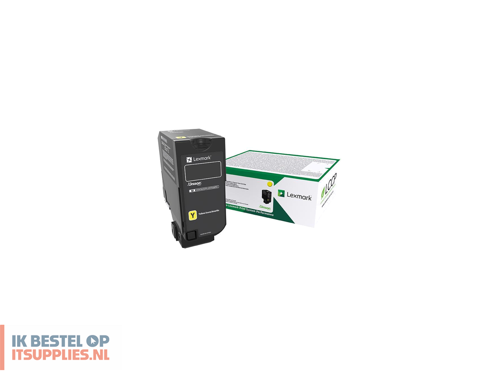 0600618-lexmark_73b20y0_tonercartridge_1_stuks_origineel_geel