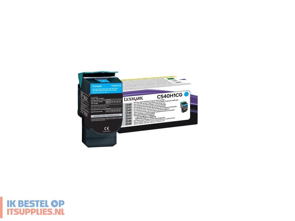 2118916-lexmark_c540h1cg_tonercartridge_1_stuks_origineel