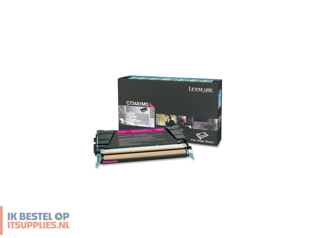 2133492-lexmark_c734a1mg_tonercartridge_1_stuks_origineel