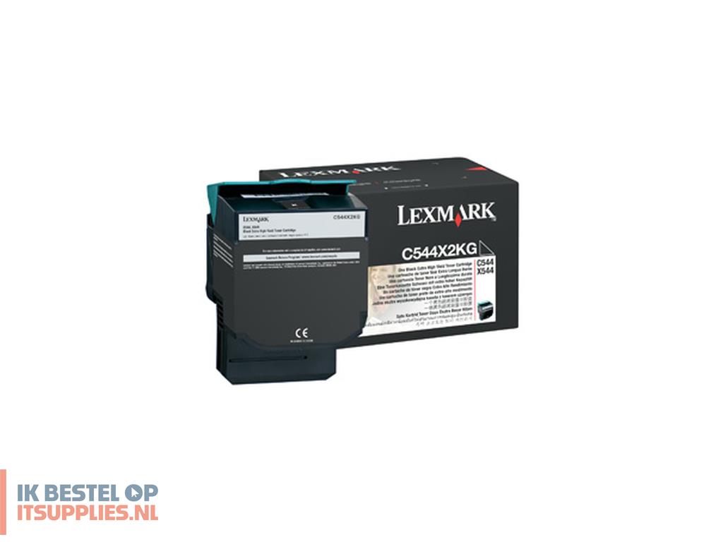 2409317-lexmark_c544x2kg_tonercartridge_1_stuks_origineel_zwart