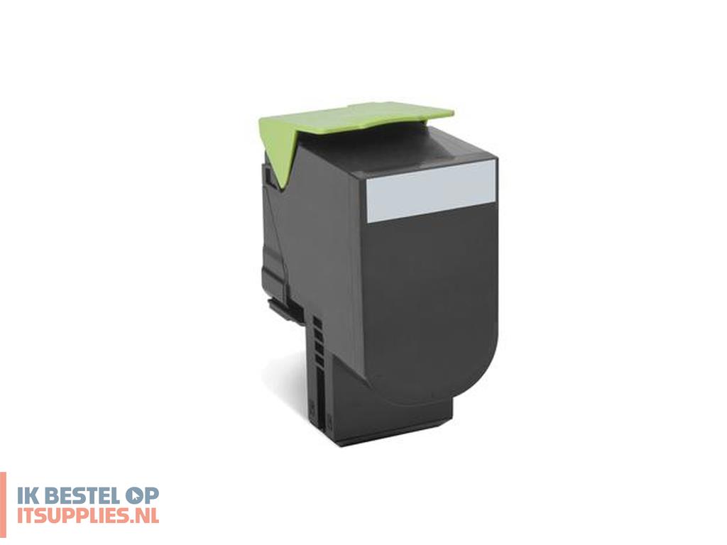 3444680-lexmark_80c2hke_tonercartridge_1_stuks_origineel_zwart