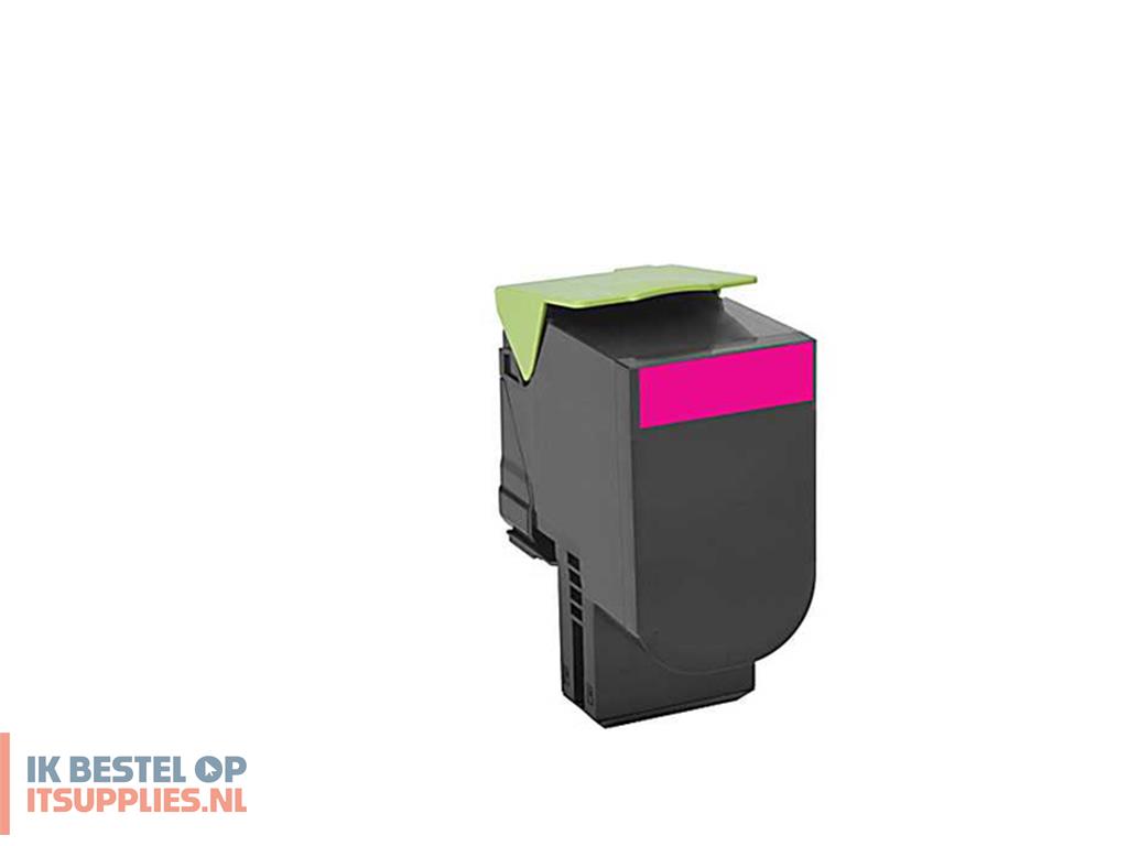 0844450-lexmark_80c0x30_tonercartridge_1_stuks_origineel_magenta