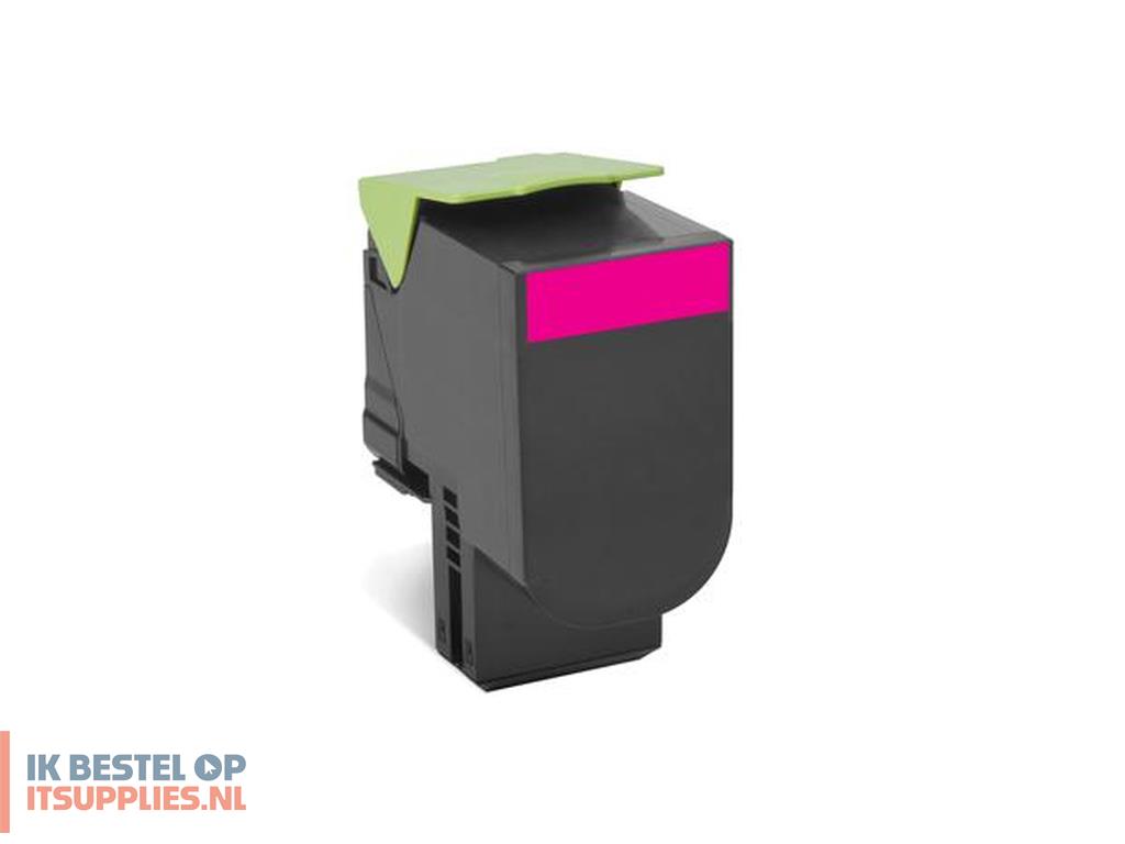0119143-lexmark_802xm_tonercartridge_1_stuks_origineel_magenta