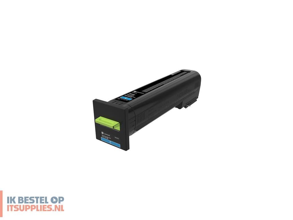 5018573-lexmark_72k2xce_tonercartridge_1_stuks_origineel_cyaan