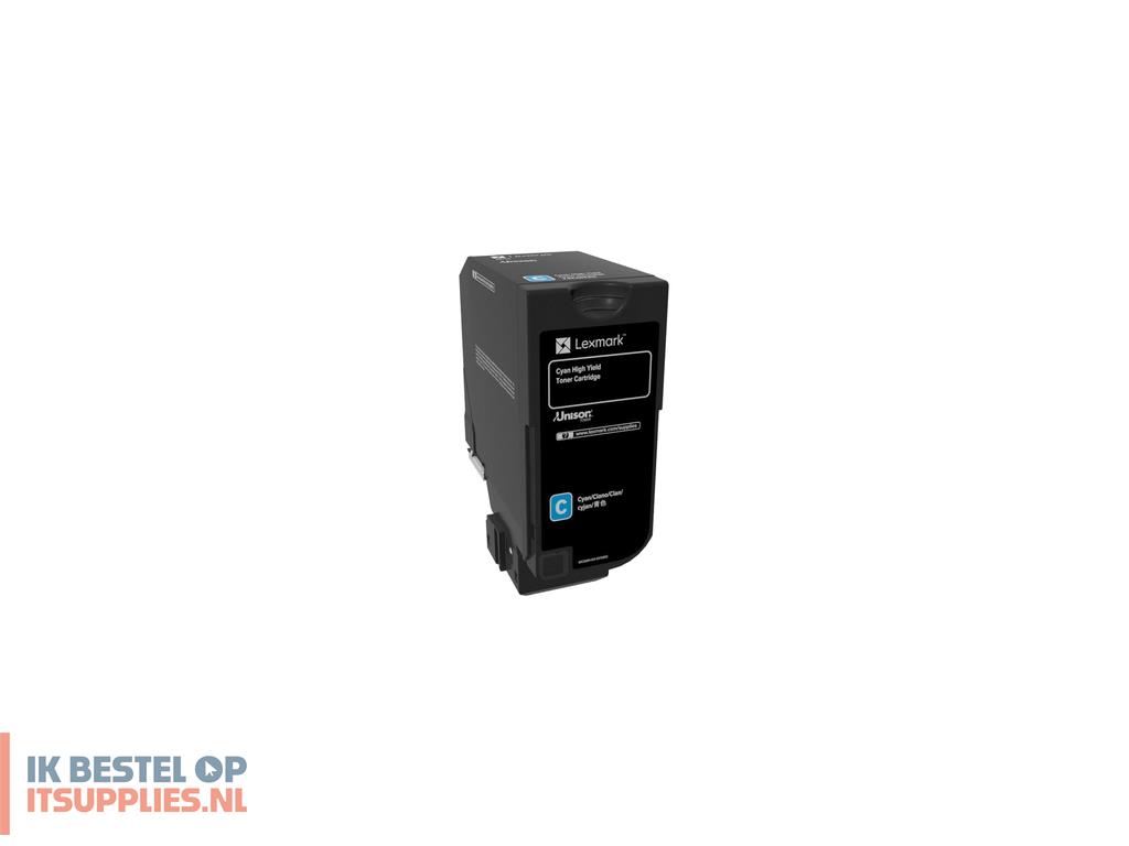 4048840-lexmark_cs725_tonercartridge_1_stuks_origineel_cyaan