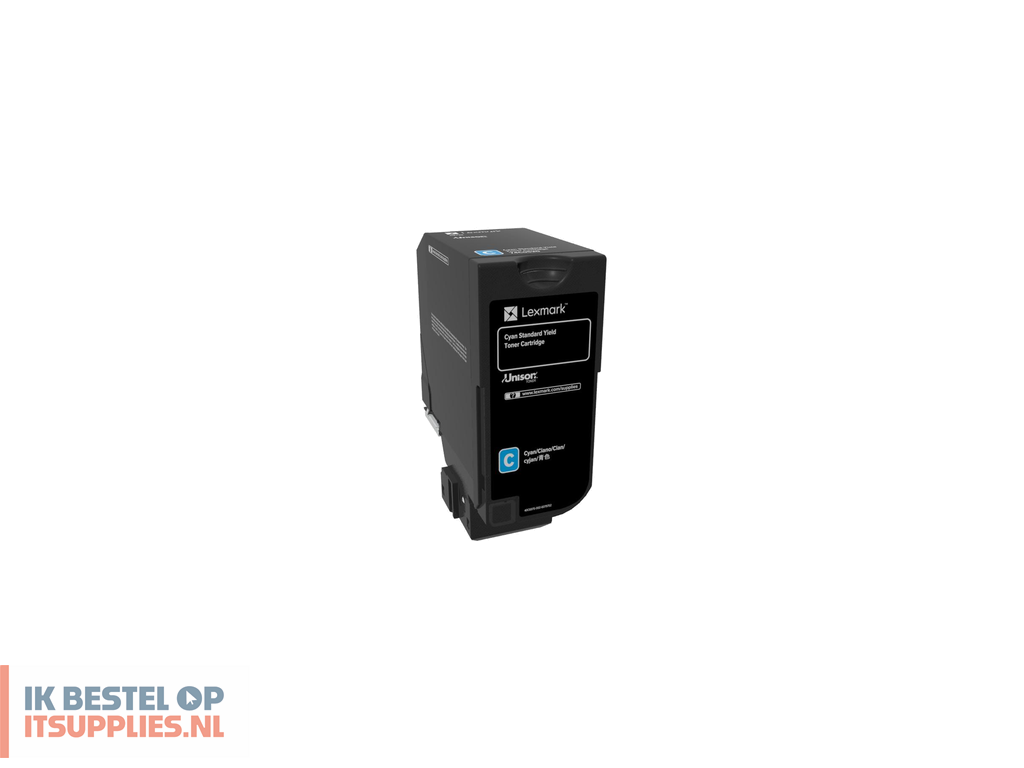 5548563-lexmark_cs720_tonercartridge_1_stuks_origineel_cyaan