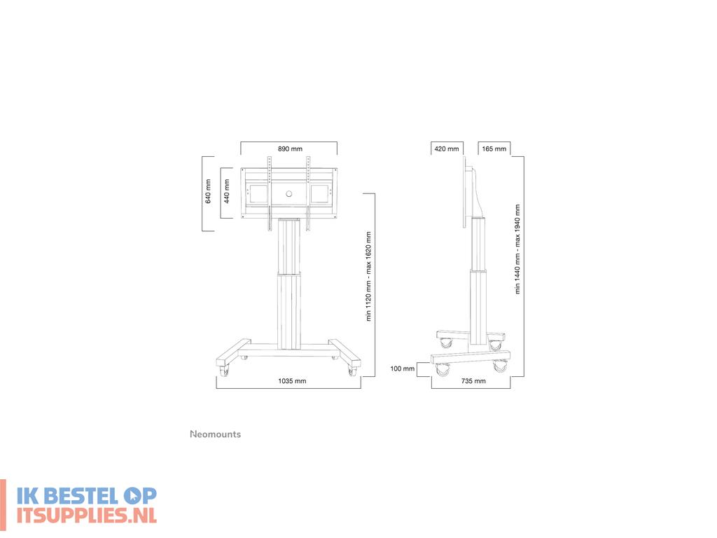 0126791-neomounts_plasma-m2500black_multimediawagen_-steun_zwart