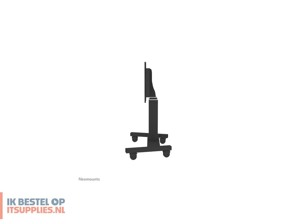 0439884-neomounts_plasma-m2500black_flat_panel_bureau_steun_2-54_m_100_vloer_zwart