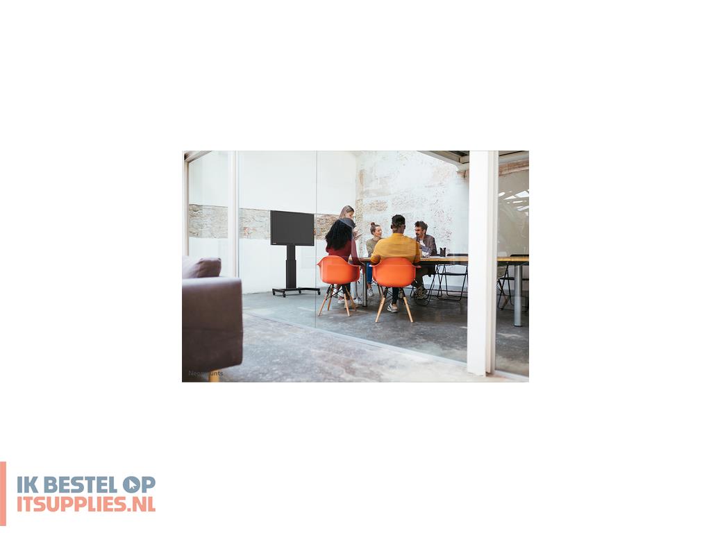 0450127-neomounts_plasma-m2500black_flat_panel_bureau_steun_2-54_m_100_vloer_zwart