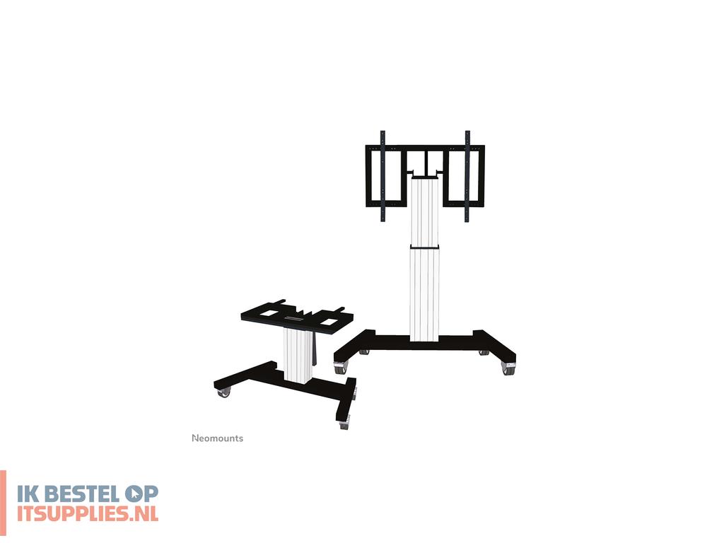 1654758-neomounts_plasma-m2500tsilver_flat_panel_bureau_steun_2-54_m_100_vloer_zilver