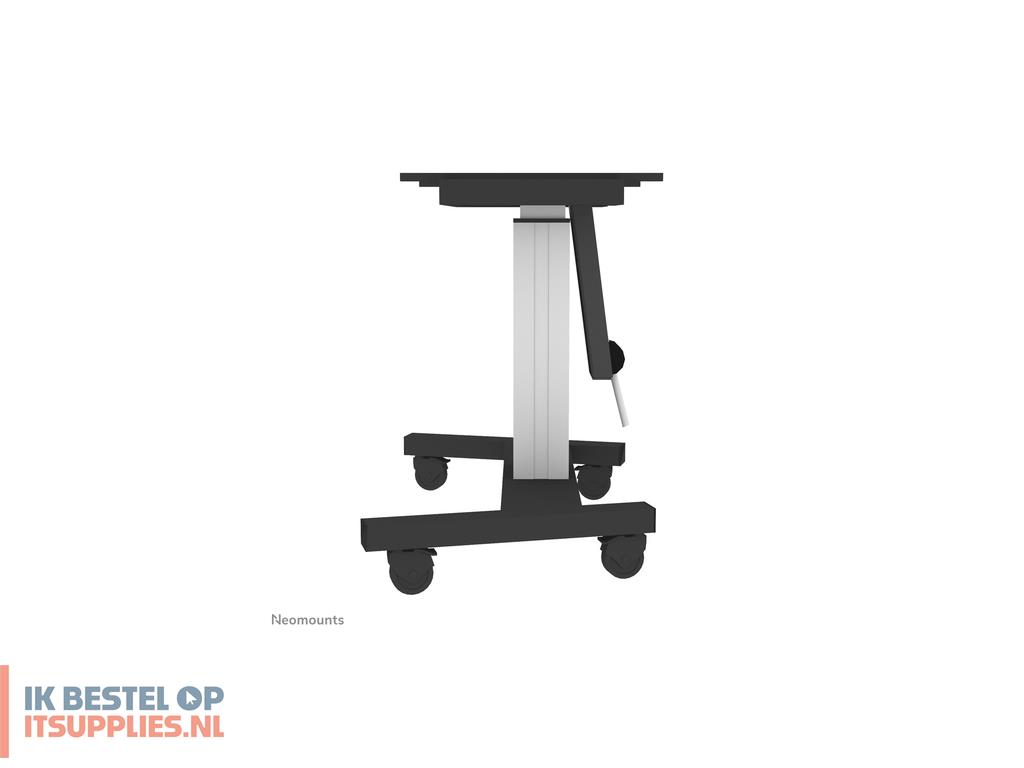 1657442-neomounts_plasma-m2500tsilver_flat_panel_bureau_steun_2-54_m_100_vloer_zilver