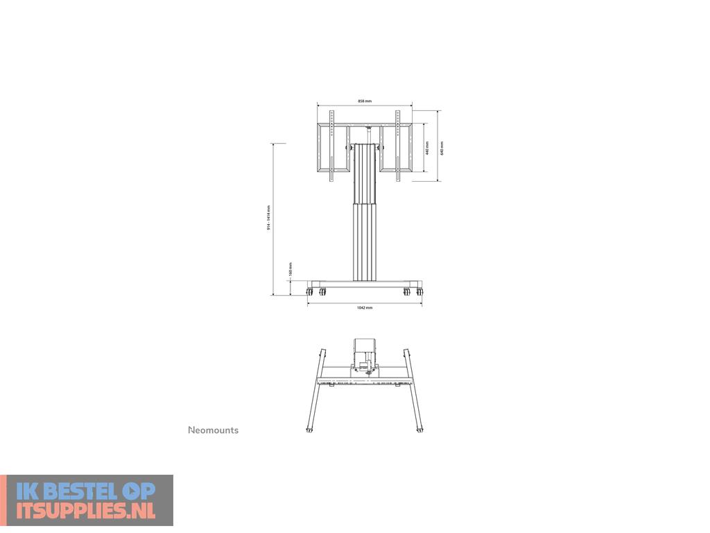 4617168-neomounts_plasma-m2500tsilver_multimediawagen_-steun_zilver