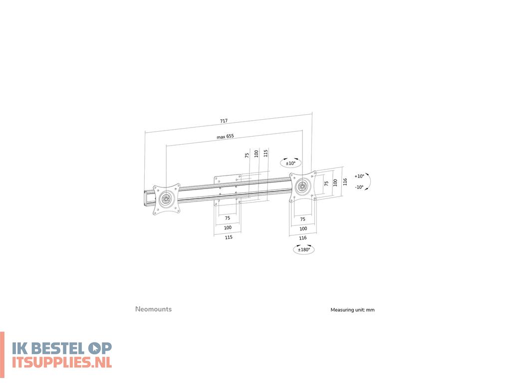 1530031-neomounts_fpma-cb200black_flat_panel_bureau_steun_68-6_cm_27_muur_zwart