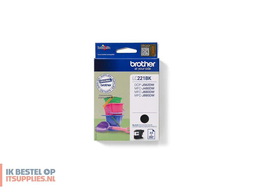 0113410-brother_lc221bk_inktcartridge_1_stuks_origineel_zwart
