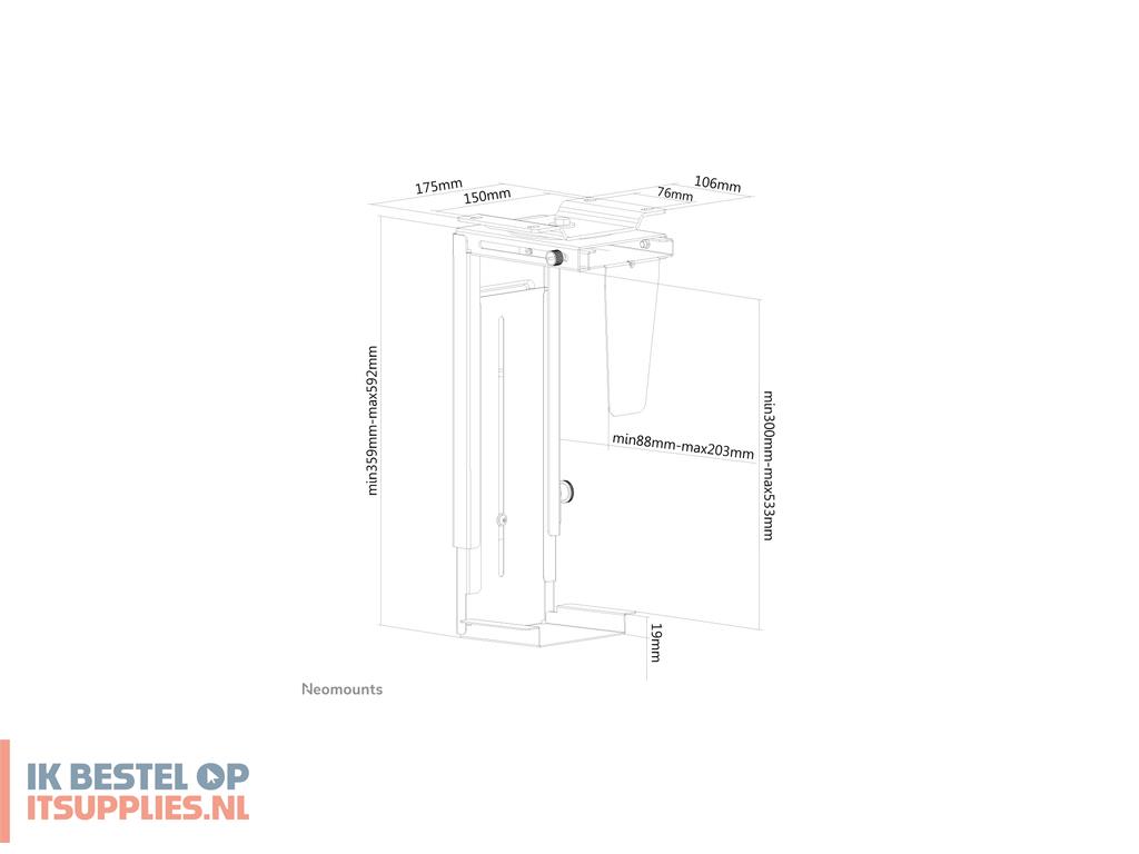 4043734-neomounts_nm-cpu100black_cpu-houder_bureau-gemonteerde_cpu-houder_zwart