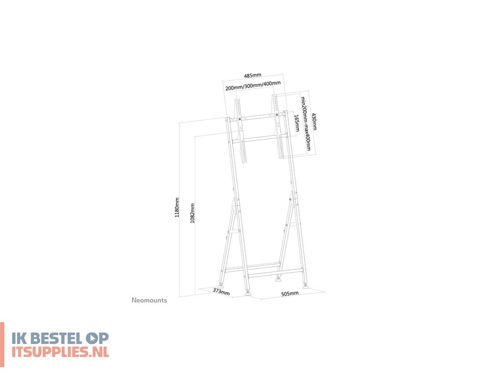 0847604-neomounts_plasma-m1000_bevestiging_voor_signage-beeldschermen_139-7_cm_55_zwart
