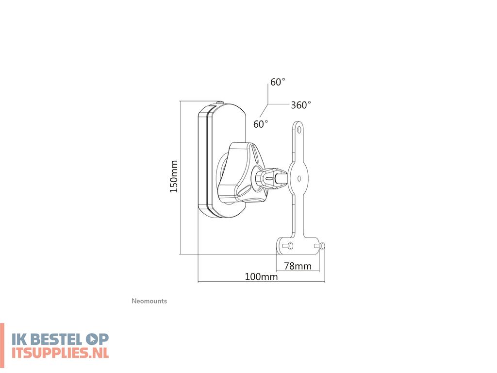 3553454-neomounts_nm-ws130black_speaker_steun_plafond-_muur_kunststof_zwart