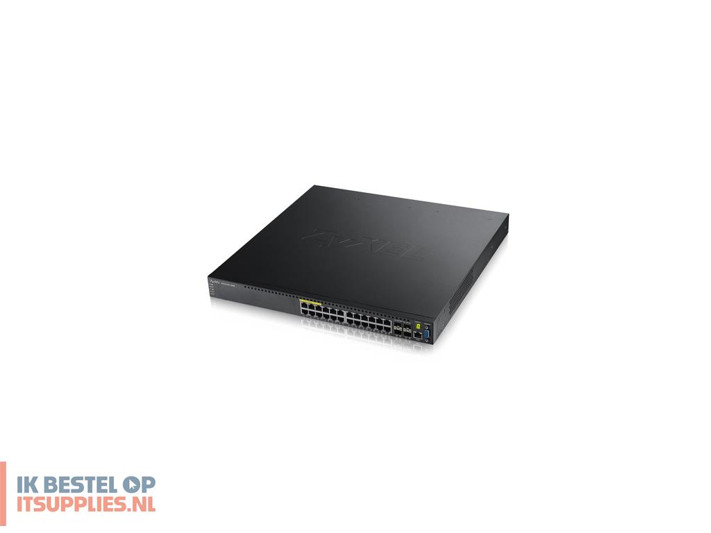 1447288-zyxel_xgs3700-24hp_managed_l2_power_over_ethernet_poe_zwart