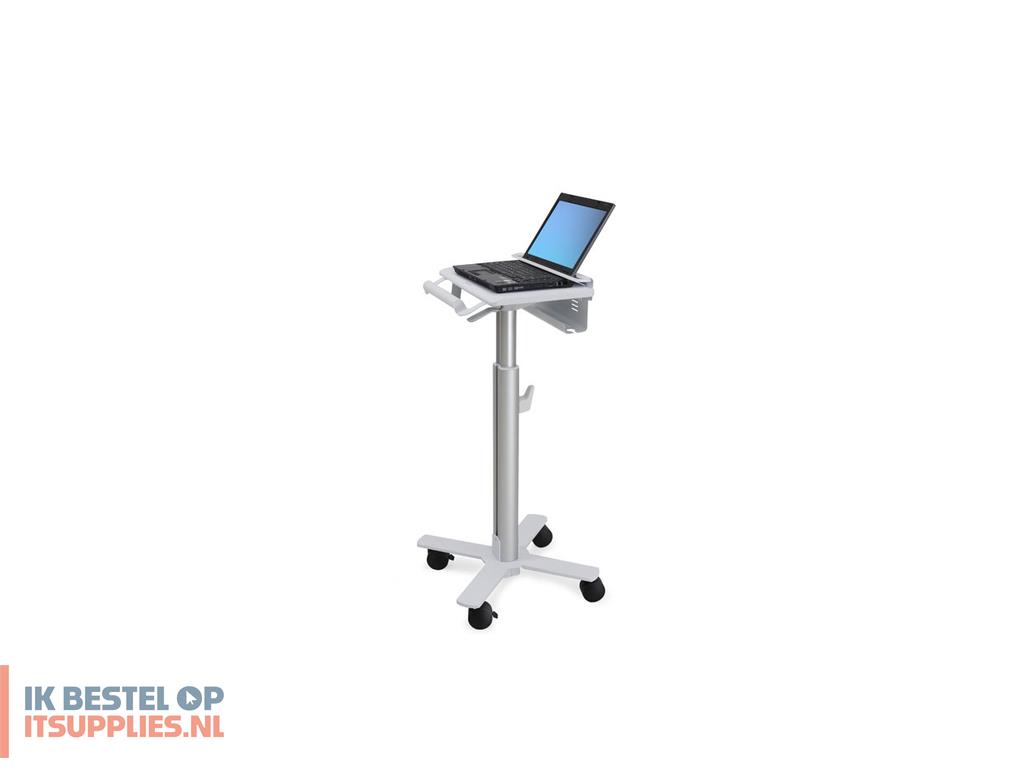 0203791-ergotron_styleview_laptop_cart-_sv10_aluminium-_wit_multimediawagentje