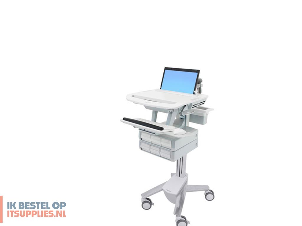 1815562-refurbished_ergotron_styleview_aluminium-_grijs-_wit_laptop_multimediawagentje