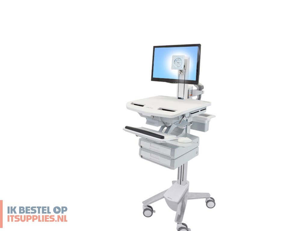 4021002-ergotron_styleview_aluminium-_grijs-_wit_vlakke_paneel_multimediawagentje