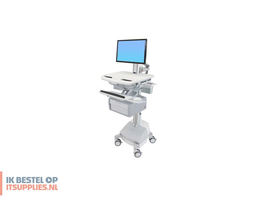 4532087-refurbished_ergotron_styleview_wit_vlakke_paneel_multimediawagentje