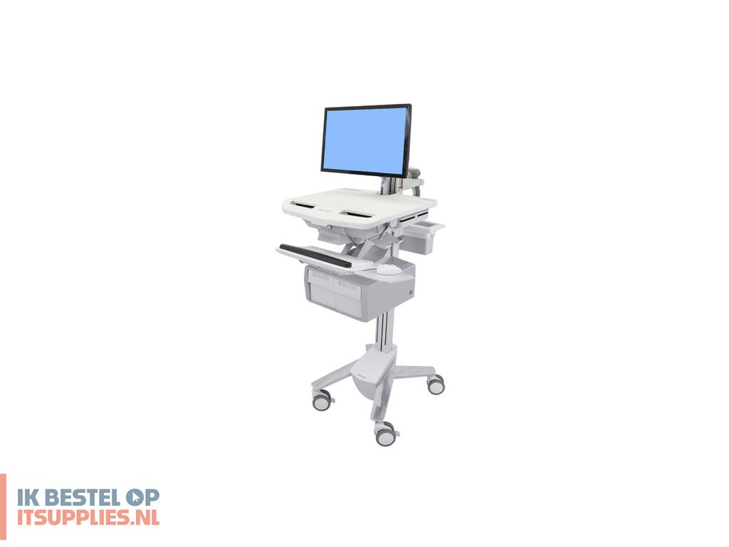 5057839-ergotron_styleview_grijs-_wit_vlakke_paneel_multimediawagentje