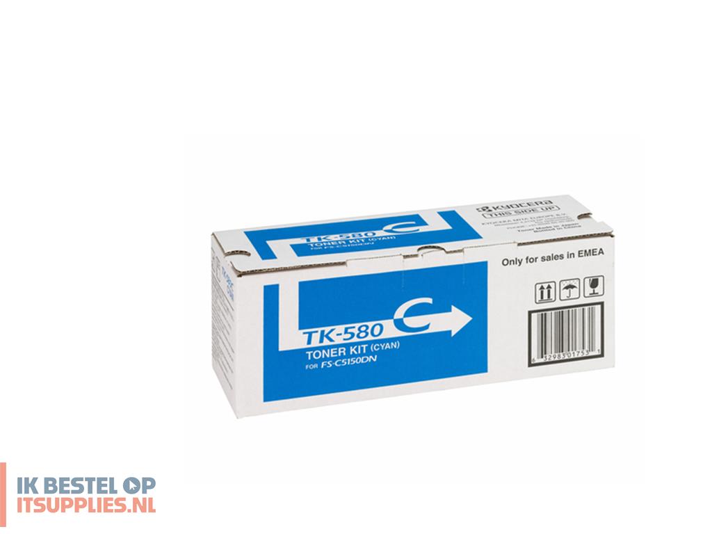4538826-kyocera_tk-580c_tonercartridge_1_stuks_origineel_cyaan