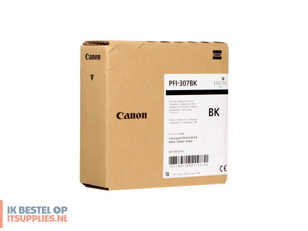 1612802-canon_pfi-307bk_inktcartridge_origineel_zwart
