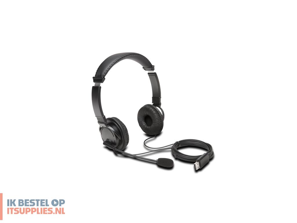 1619918-kensington_k97601ww_hoofdtelefoonheadset_bedraad_hoofdband_oproepenmuziek_usb_type-a_zwart
