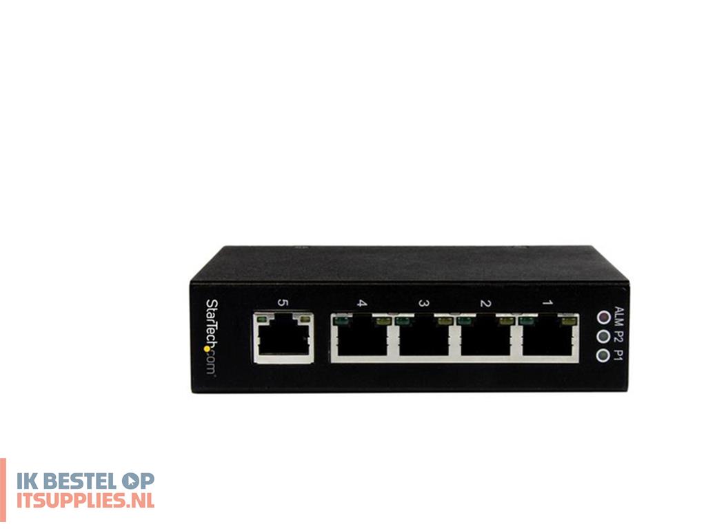 3521625-startechcom_ies51000_netwerk-switch_unmanaged_gigabit_ethernet_101001000_zwart