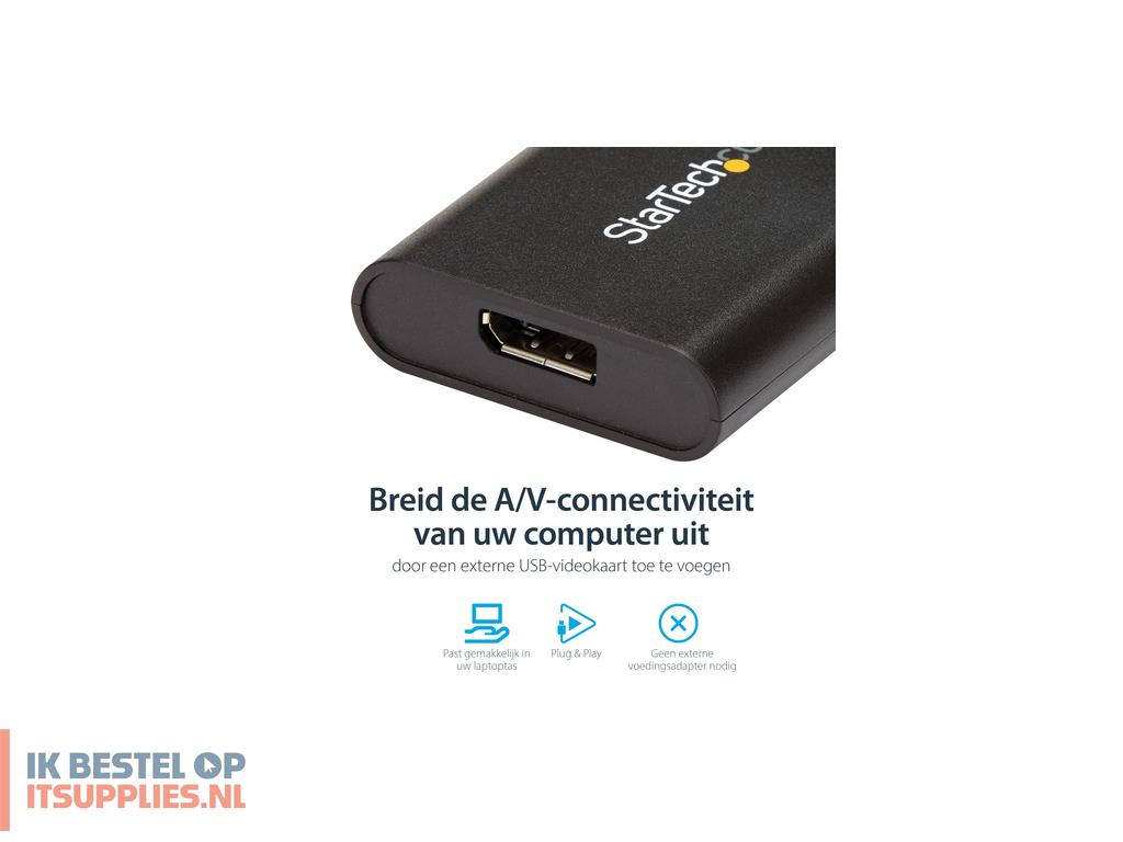 0958307-startechcom_usb32dpes2_usb_grafische_adapter_3840_x_2160_pixels_zwart