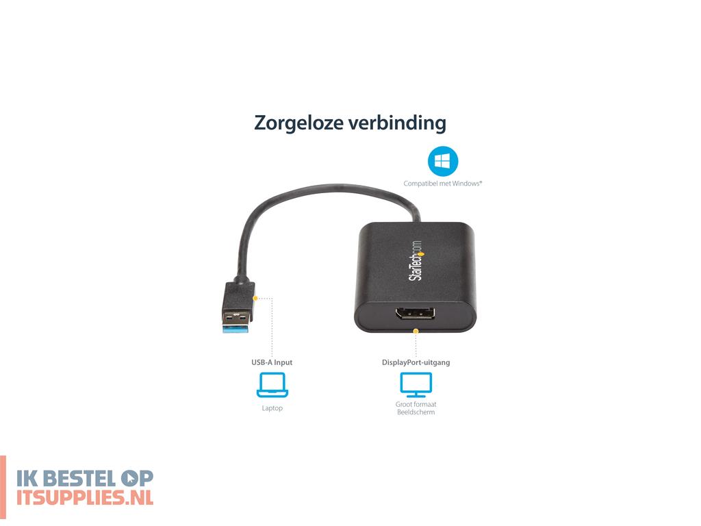1002960-startechcom_usb32dpes2_usb_grafische_adapter_3840_x_2160_pixels_zwart