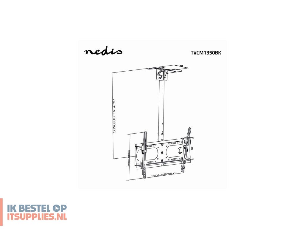 3044317-nedis_tvcm1350bk_tv-bevestiging_165-1_cm_65_zwart