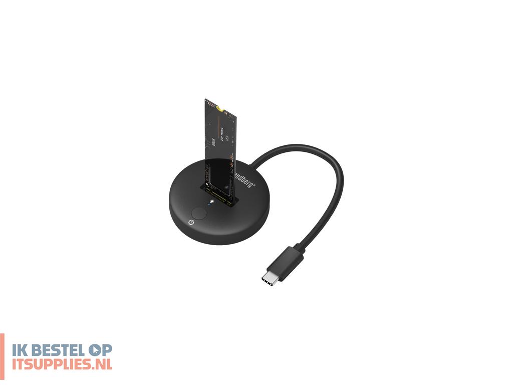 0022728-sandberg_136-47_basisstation_voor_opslagstations_usb_type-c_zwart
