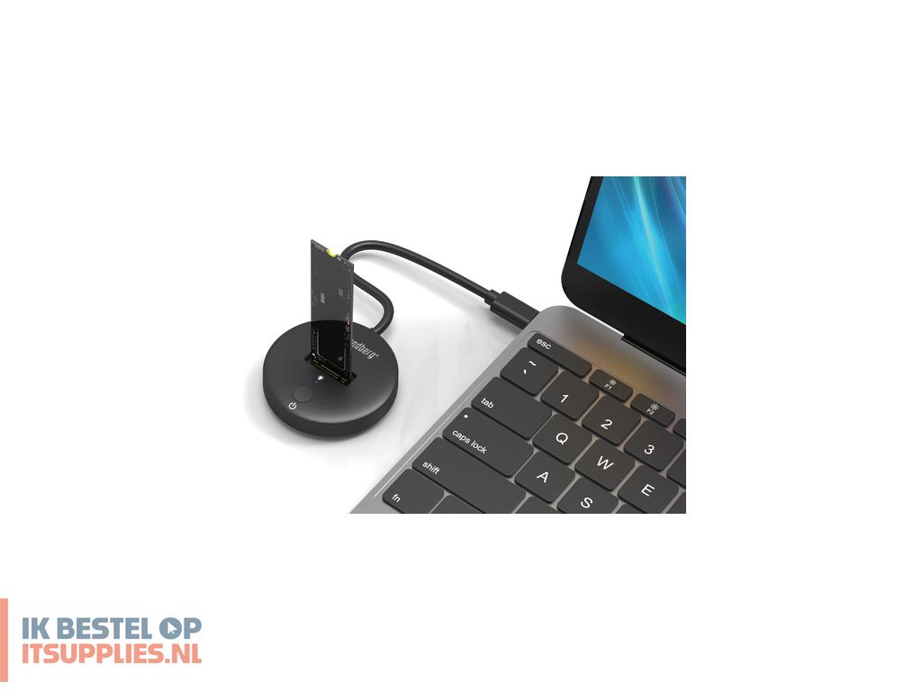 0023928-sandberg_136-47_basisstation_voor_opslagstations_usb_type-c_zwart