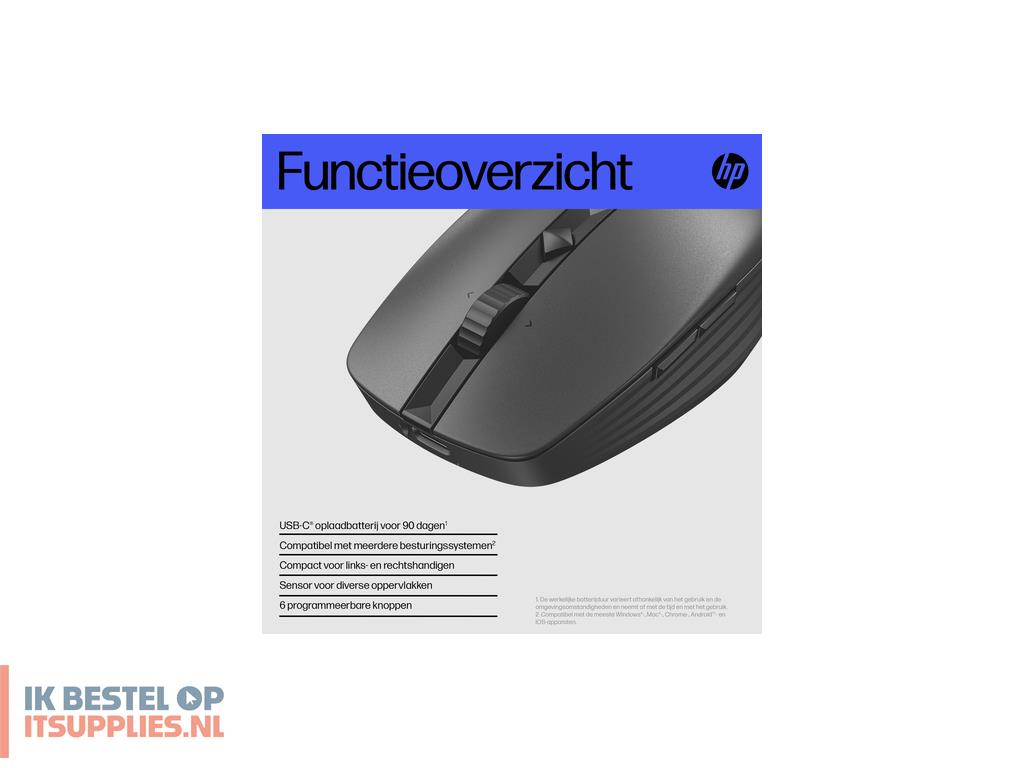 0153575-hp_715_rechargeable_multi-device_bluetooth_mouse_muis_kantoor_ambidextrous_rf_wireless_usb_type-a_3000_dpi
