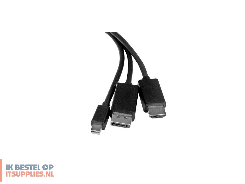 3529581-startechcom_dpmdphd2hd_video_kabel_adapter_displayport_mini_displayport_hdmi_hdmi_usb_zwart