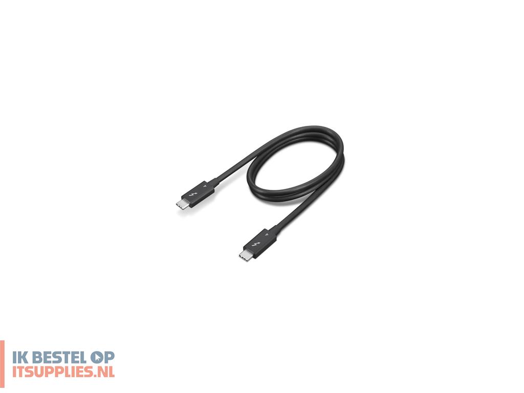 5017873-lenovo_4x91k16968_thunderbolt-kabel_0-7_m_40_gbits_zwart