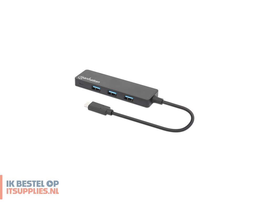 3147727-manhattan_164924_interface_hub_usb_32_gen_1_31_gen_1_type-c_5000_mbits_zwart