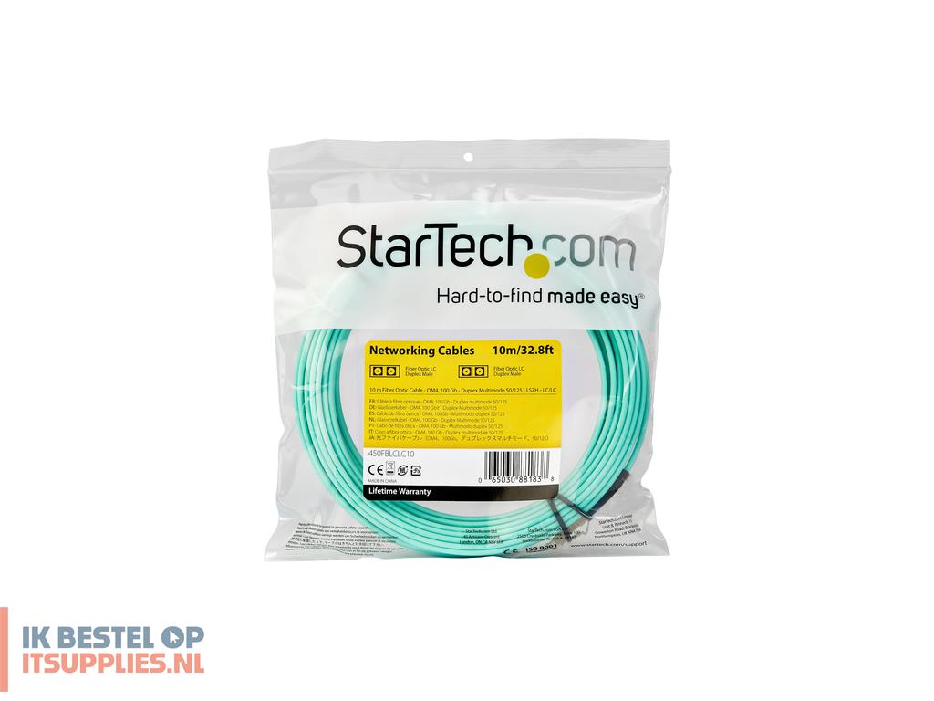 0517559-startechcom_450fblclc10_infiniband_en_glasvezelkabel_aqua-kleur