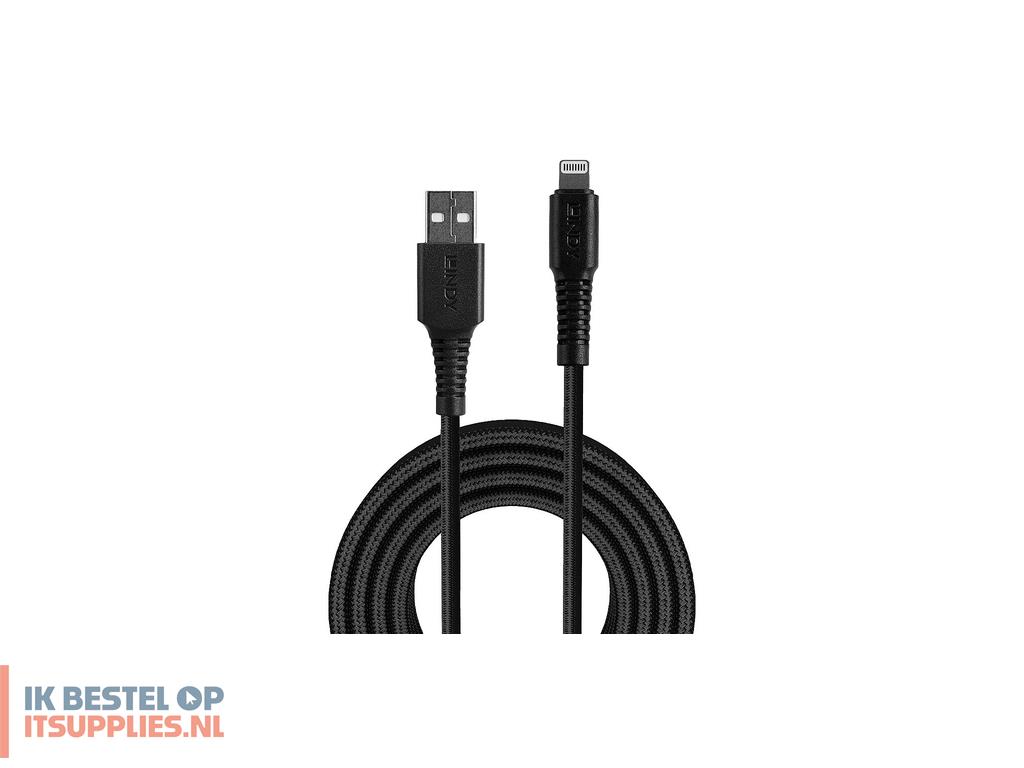 1907325-lindy_31293_lightning-kabel_3_m_zwart