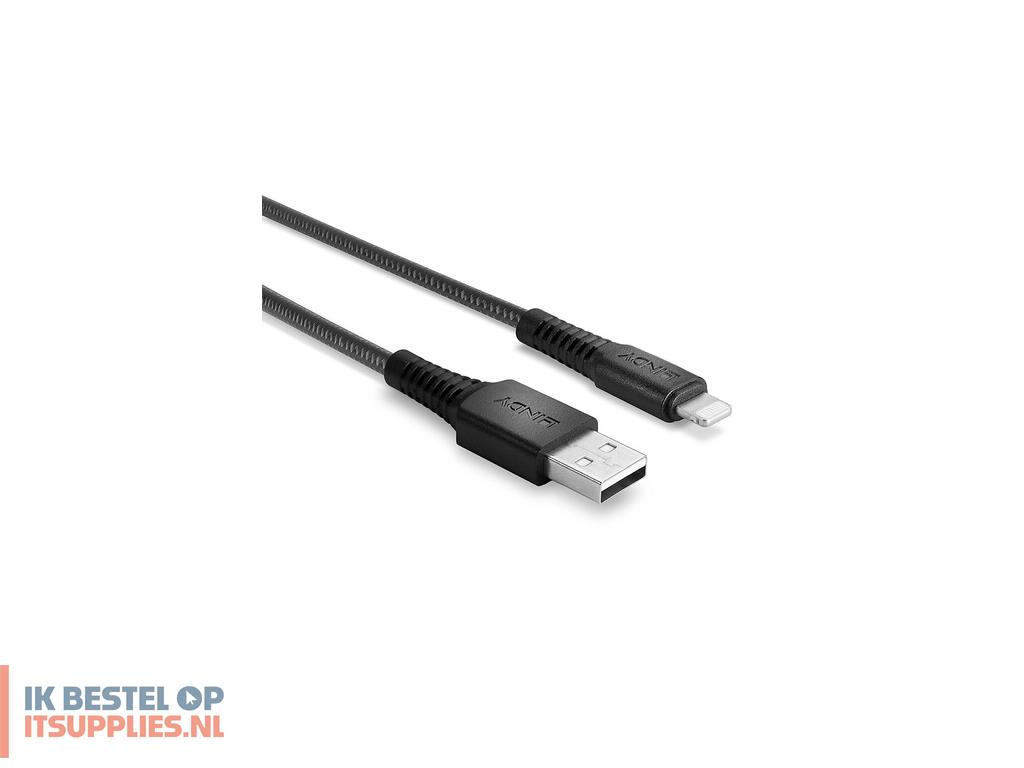 1910410-lindy_31293_lightning-kabel_3_m_zwart