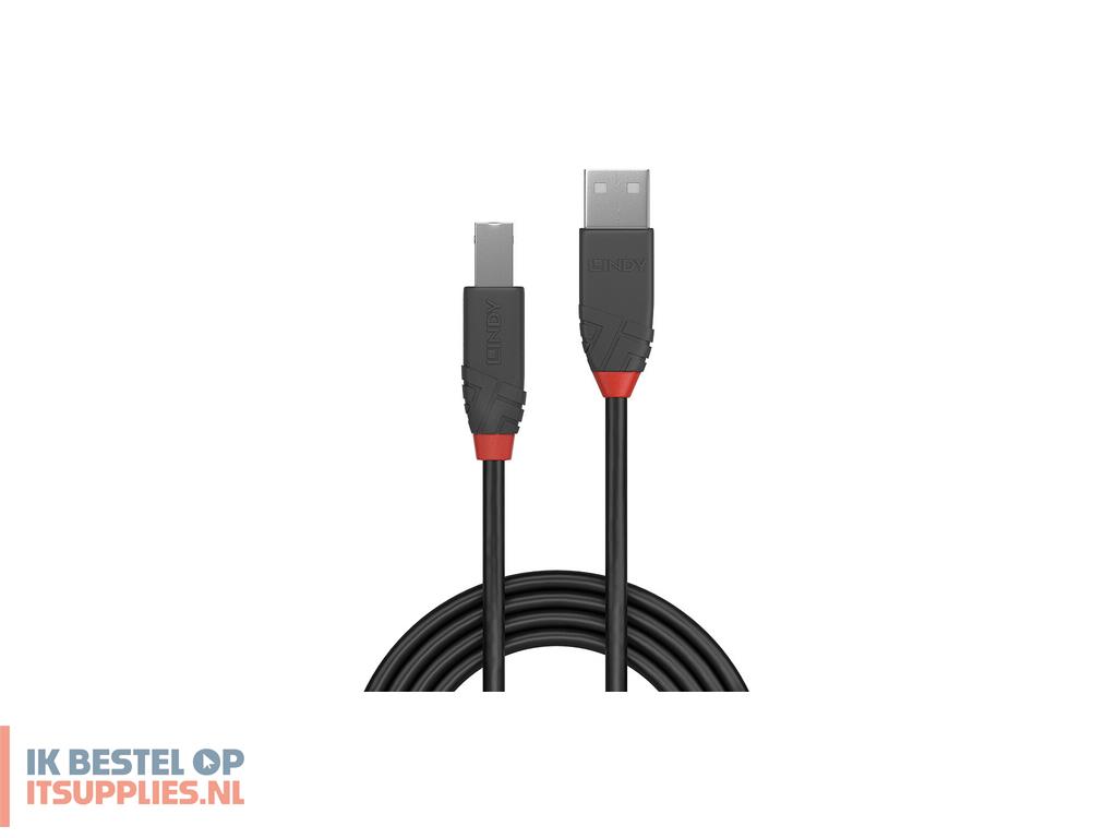 1633701-lindy_36671_usb-kabel_usb_20_0-5_m_usb_a_usb_b_zwart-_grijs