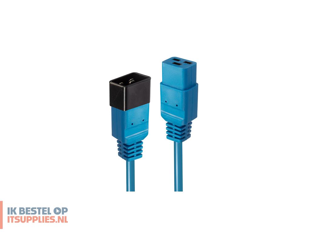 0036629-lindy_30120_electriciteitssnoer_blauw_1_m_c19_stekker_c20_stekker