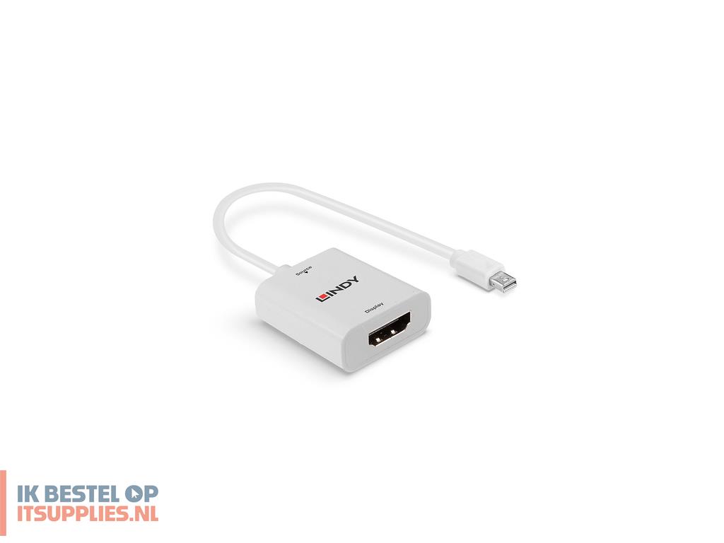 0047836-lindy_41069_video_kabel_adapter_mini_displayport_hdmi_type_a_standaard_wit