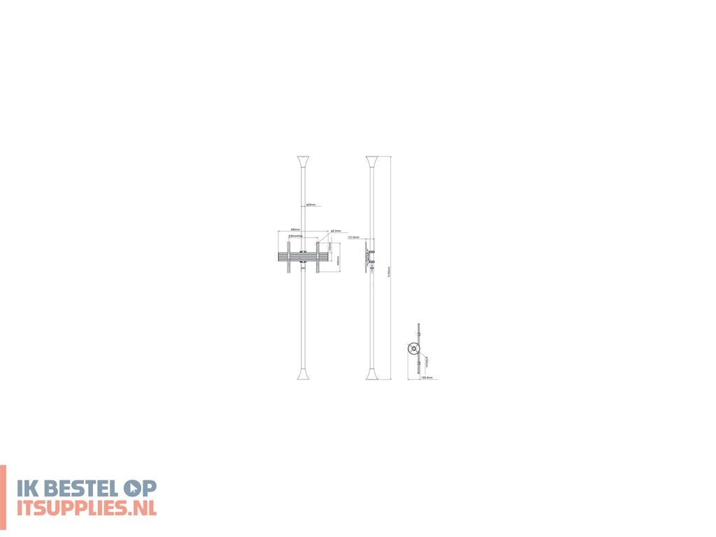 4522246-multibrackets_3620_bevestiging_voor_signage-beeldschermen_165-1_cm_65_zwart